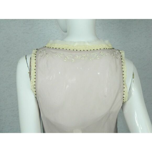 GOLD HAWK Cami Top  Size Medium Y2K  Silk Pink Mauve Detectable Lining - Picture 6 of 8
